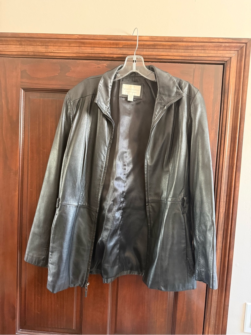 Vintage Worthington Black Leather Jacket